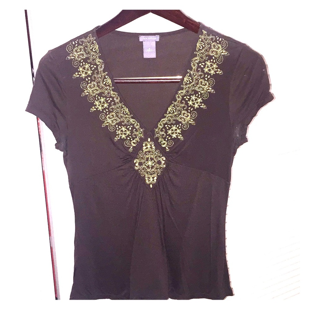 Ann Taylor brown size M shirt